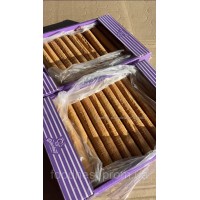 Вафельні трубочки «Cannoli» з наповнювачем рафаелло (ящик 1,1 кг)