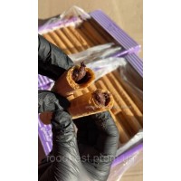 Вафельні трубочки «Cannoli» з наповнювачем NUTS шоколадна (ящик 1,1 кг)