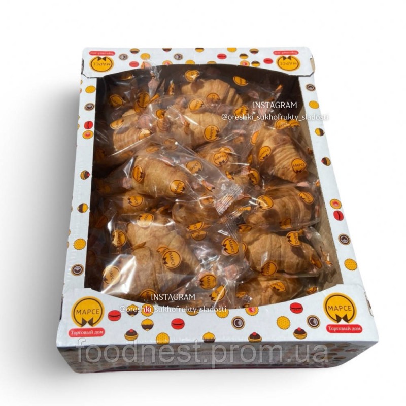 Круасани з начинкою (ящик 1,2 кг)