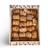 Гребінець з сиром та родзинками (ящик 1,2 кг)