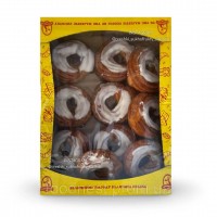 Заварне кільце з ананасовою начинкою (в ящику 10 шт)