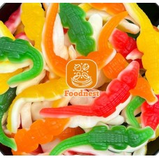 Жувальний мармелад ''Крокодили''  Італія / Жувальні цукерки/ Желейки / Дитячі солодощі опт