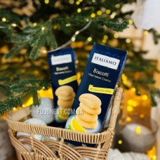 Бісквітне лимонне  печиво «Italiamo Biscotti» з 40% кремовою лимонною начинкою (вага 150 грам) Італія