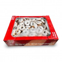 Печиво пісочне «Кільця ванільні» (ящик 3 кг)