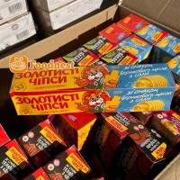 Чіпси золотисті Жайвір ''Масло з сіллю'' | Чіпси до пива| Чіпси по 100 грам | Чіпси в асортименті