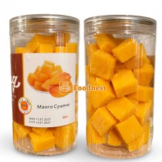 Манго мармелад «KING», мармеладні кубики з манго, мармелад манго (банка 500 грам)