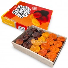 Курага ''АСОРТІ'' ящик 1 кг (Узбекистан) Курага натурально сушена/Курага шоколадна/Курага лимонка