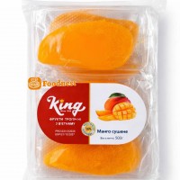 Манго мармелад СЛАЙСИ «KING», мармеладні з манго слайси, мармелад манго (упаковка 500 грам) 