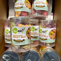 Мікс сублімованих фруктів Yes Nut у банці 75 г фруктовий мікс (ківі, полуниця, інжир та інші) | сушені фрукти