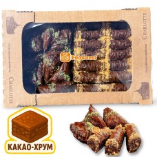 Пахлава ''Какао-Хрум'' ящик 1,2 кг | Пахлава асорті | Пахлава з какао | Пахлава Хрум