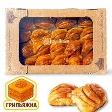 Пахлава ''Грильяжна'' ящик 1,35 кг | З смаженим подрібненим ядром соняшнику