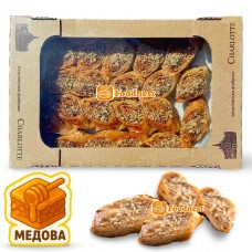 Пахлава «Медова» ящик 1 кг| Пахлава з горіхами| Пахлава з медом 