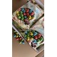Шоколадні цукерки у формі яєць Dolciando Ovetti assortiti (упаковка 850 грам)